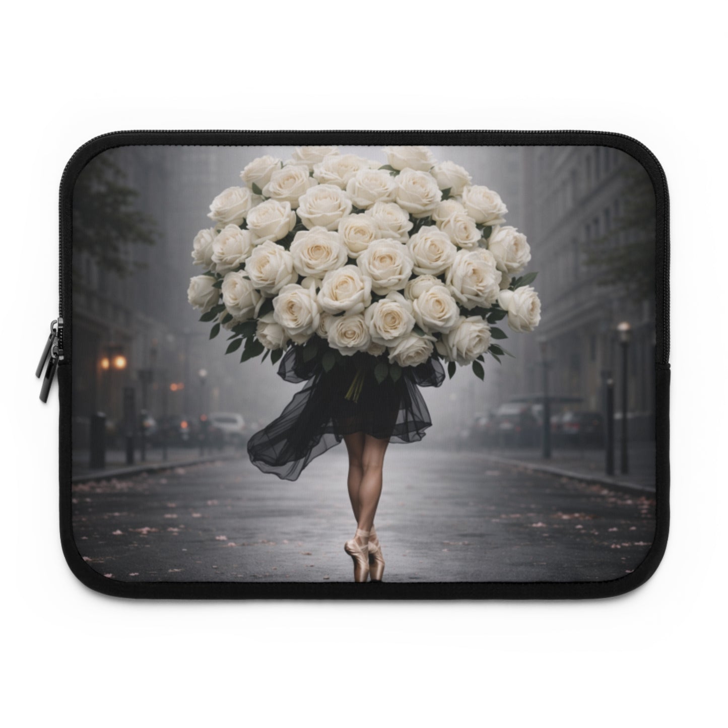 "Rose Petal Pirouette" Laptop Sleeve