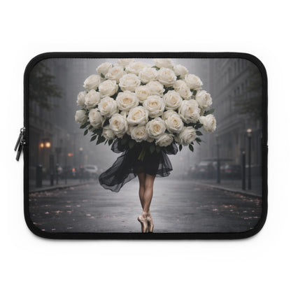 "Rose Petal Pirouette" Laptop Sleeve