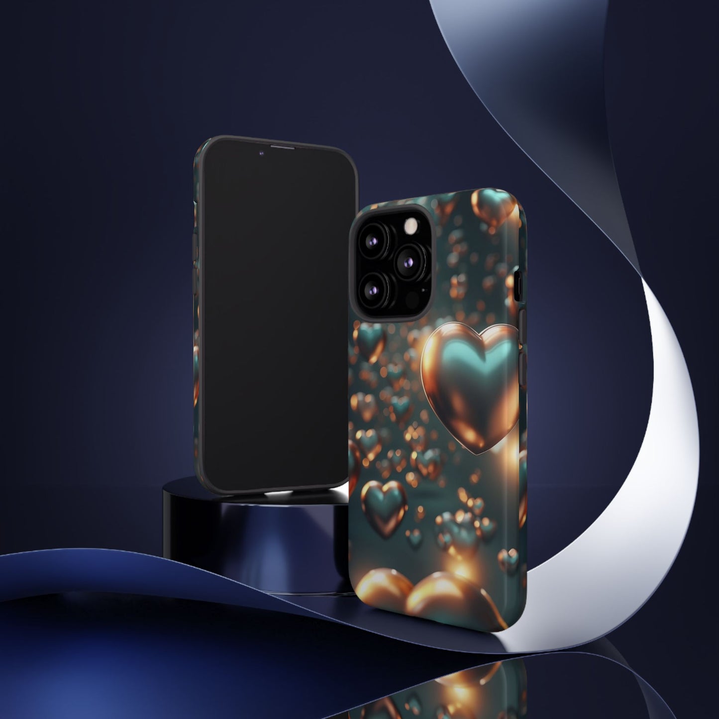 "Hearts on Repeat" Mobile Phone Case