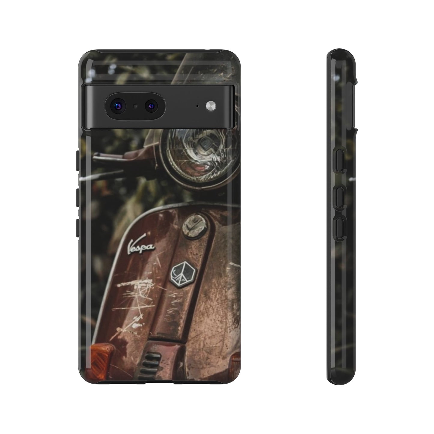 "Vespa. Old Soul, Full Tank" Mobile Phone Case