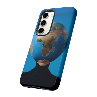 "She Who Carries the World" Mobile Phone Case