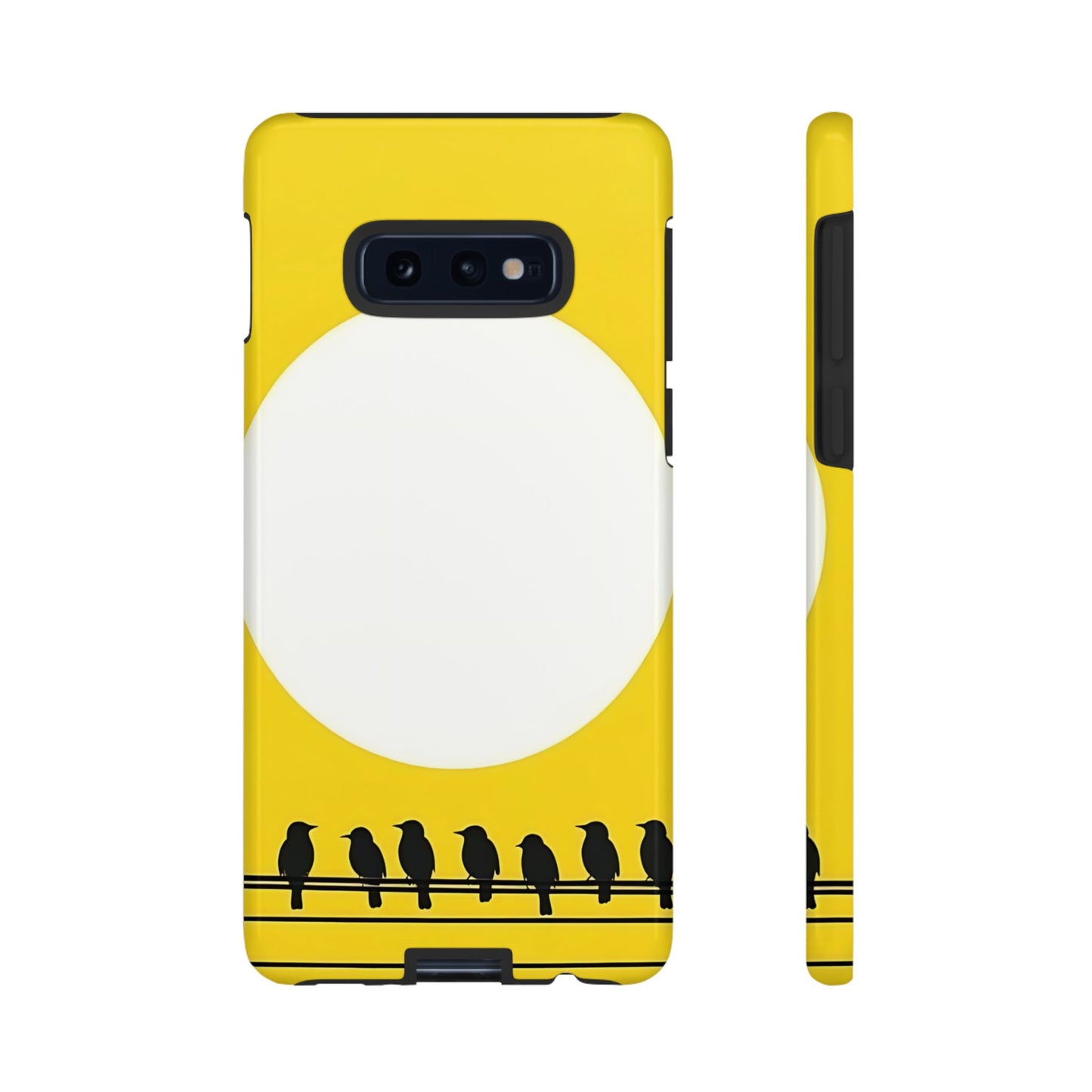 "The Feathered Assembly - Yellow" Mobile Phone Case