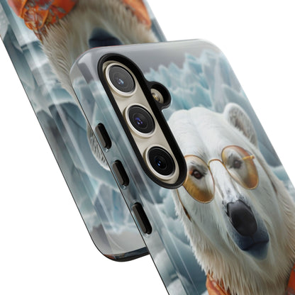 "Urban Zen Polar Bear" Mobile Phone Case