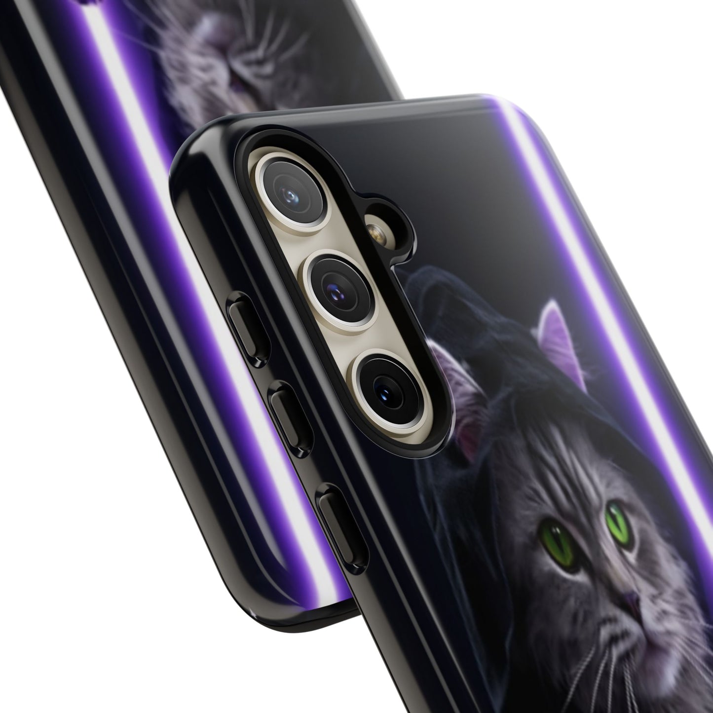 "Jedi Whisker" Mobile Phone Case (purple)