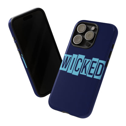 "Wicked" Mobile Phone Case (blue)
