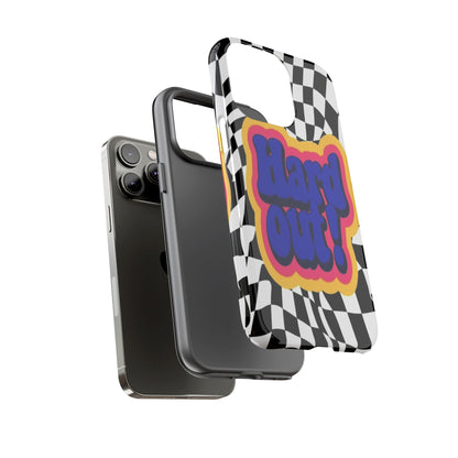 "Hard Out" Mobile Phone Case (blue)