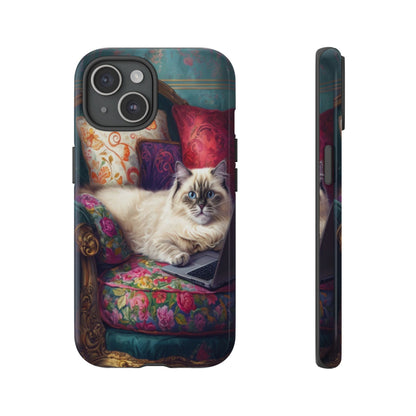 "Purr-sian Productivity" Mobile Phone Case
