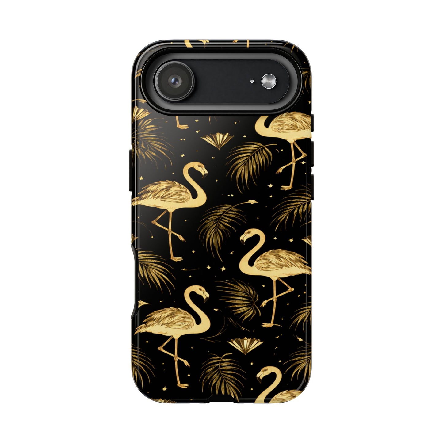 "Gold Flamingo" Mobile Phone Case