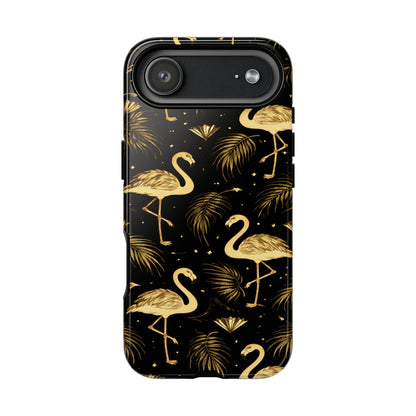 "Gold Flamingo" Mobile Phone Case