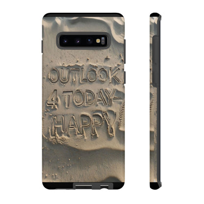 "Life is Short.  Be Happy" Mobile Phone Case