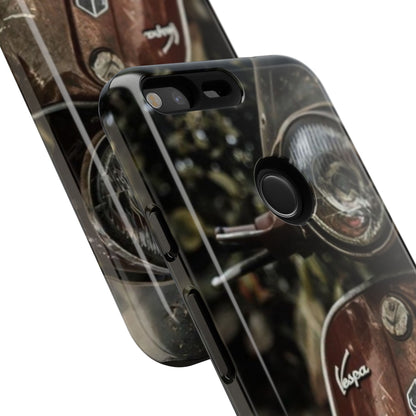 "Vespa. Old Soul, Full Tank" Mobile Phone Case