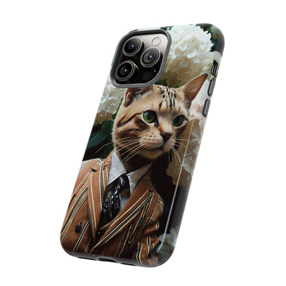 "The Feline Aristocrat" Mobile Phone Case