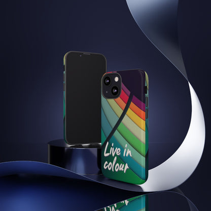 "Live in Colour" Mobile Phone Case