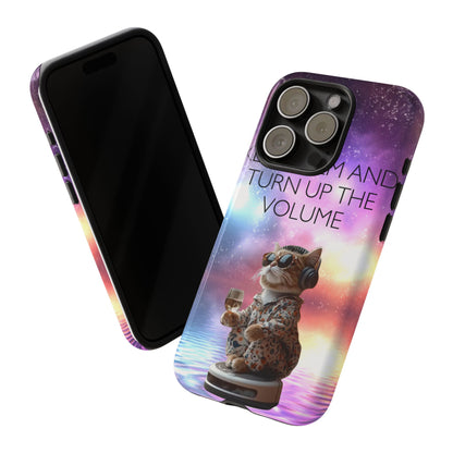 "Keep calm and turn up the Volume" Mobile Phone Case (mix)