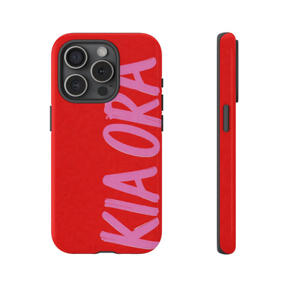 "Kia Ora Glow" Mobile Phone Case
