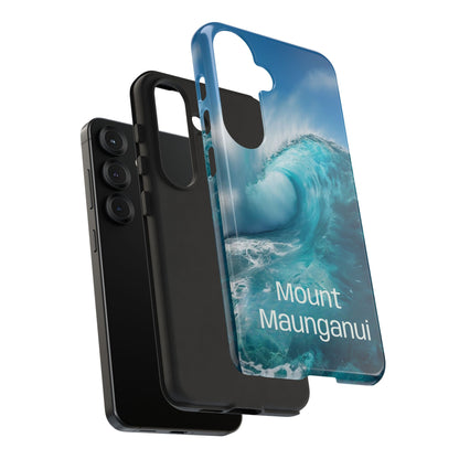 "Mount Maunganui" Mobile Phone Case (green)
