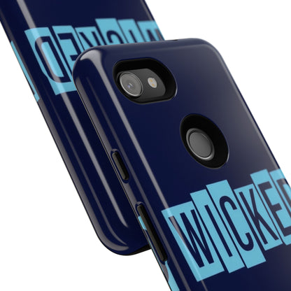 "Wicked" Mobile Phone Case (blue)