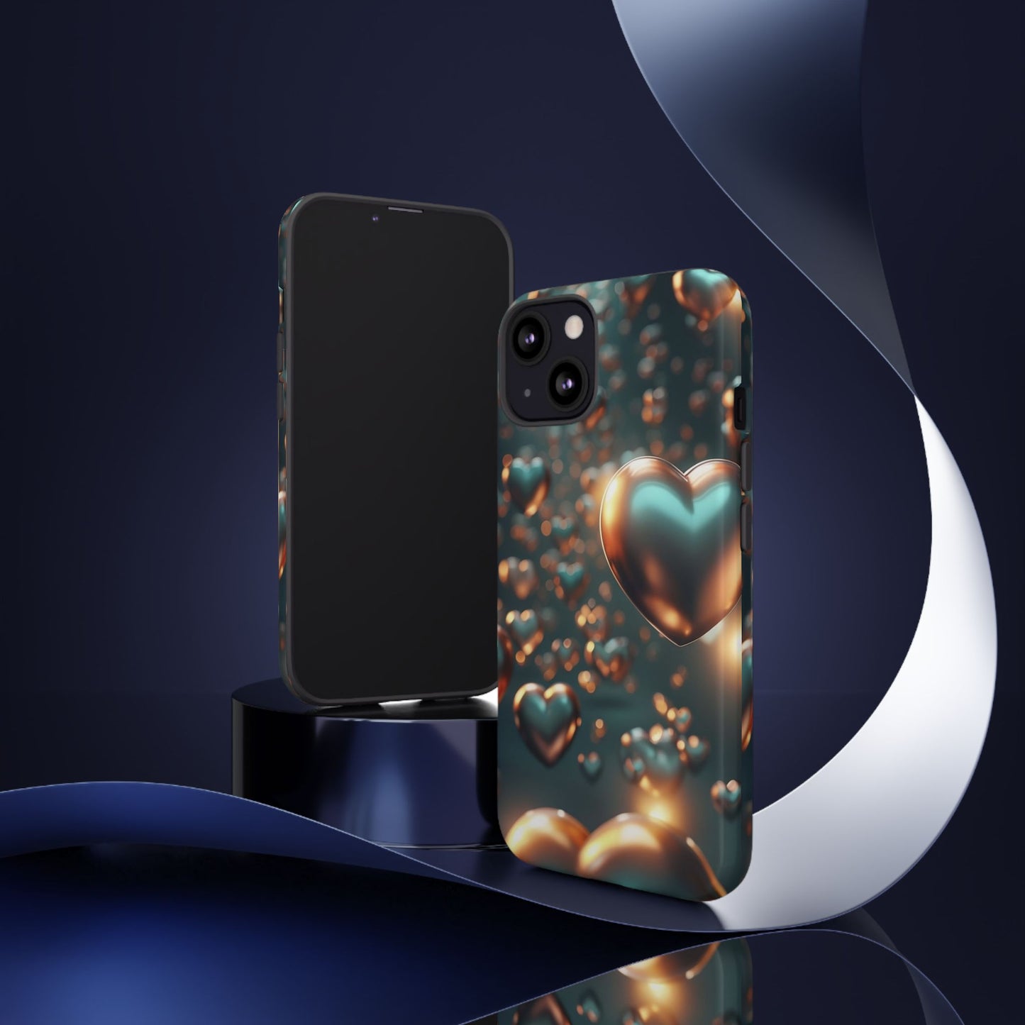 "Hearts on Repeat" Mobile Phone Case