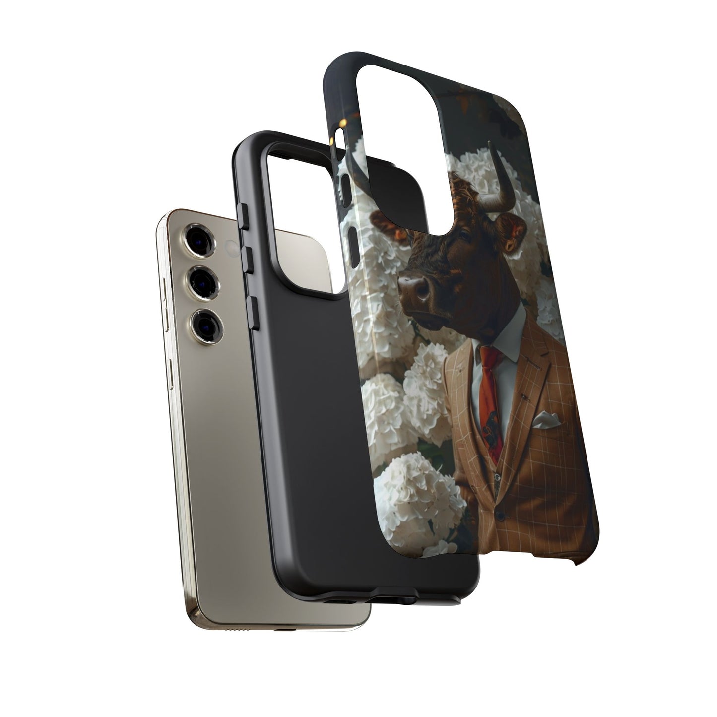 "The Genteel Bull" Mobile Phone Case