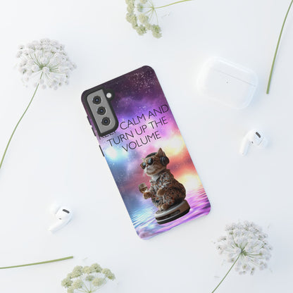 "Keep calm and turn up the Volume" Mobile Phone Case (mix)