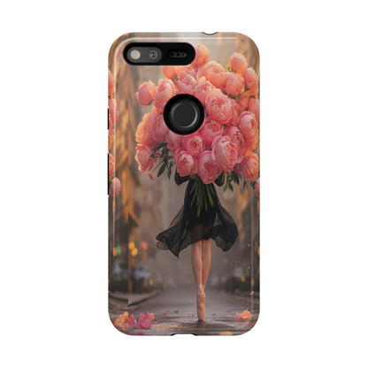 "Plie and Peonies" Mobile Phone Case