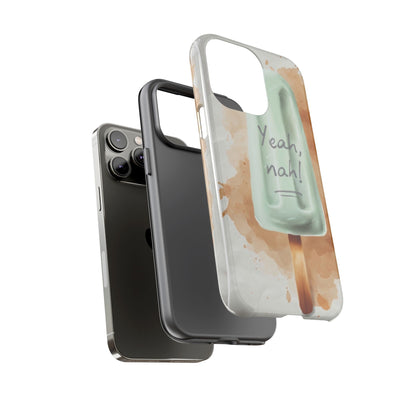 "Yeah, nah! Iceblock" Mobile Phone Case