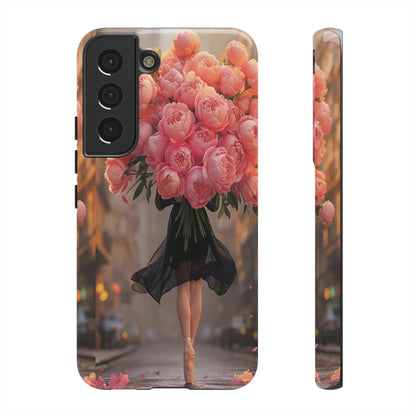 "Plie and Peonies" Mobile Phone Case