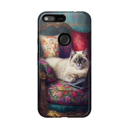 "Purr-sian Productivity" Mobile Phone Case
