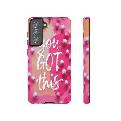 "You got This" (golf edition) Mobile Phone Case (pink)