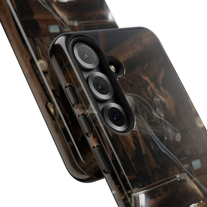 "Hot Whiskey and Cigar" Mobile Phone Case