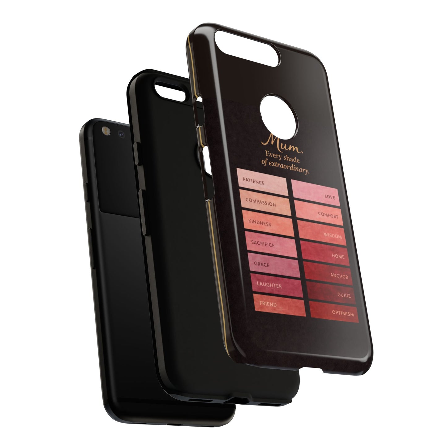 "Every Shade of Extraordinary" Mobile Phone Case (blush)