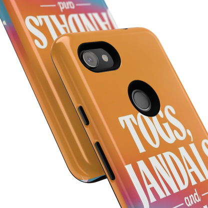 "Togs, Jandals and Sunnies" Mobile Phone Case