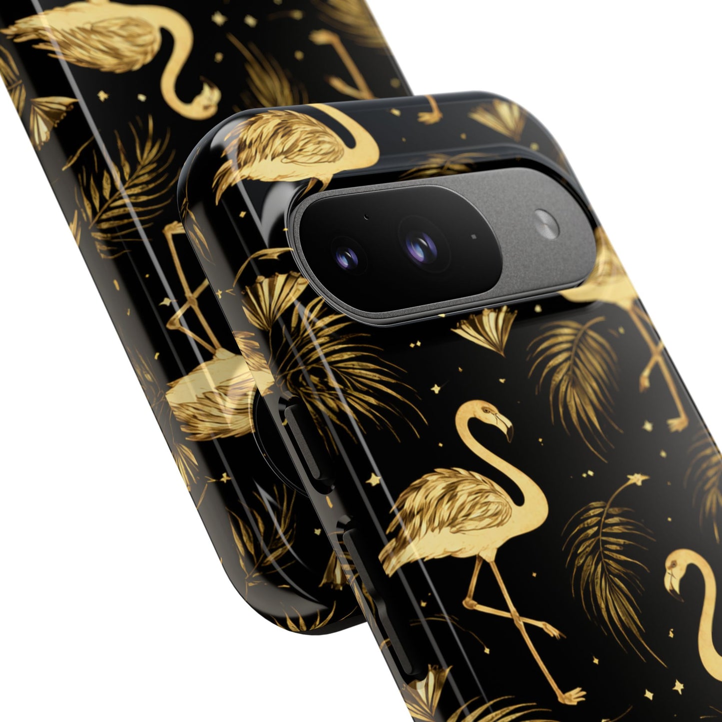 "Gold Flamingo" Mobile Phone Case