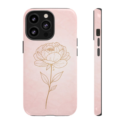 "Blush Peony" Mobile Phone Case