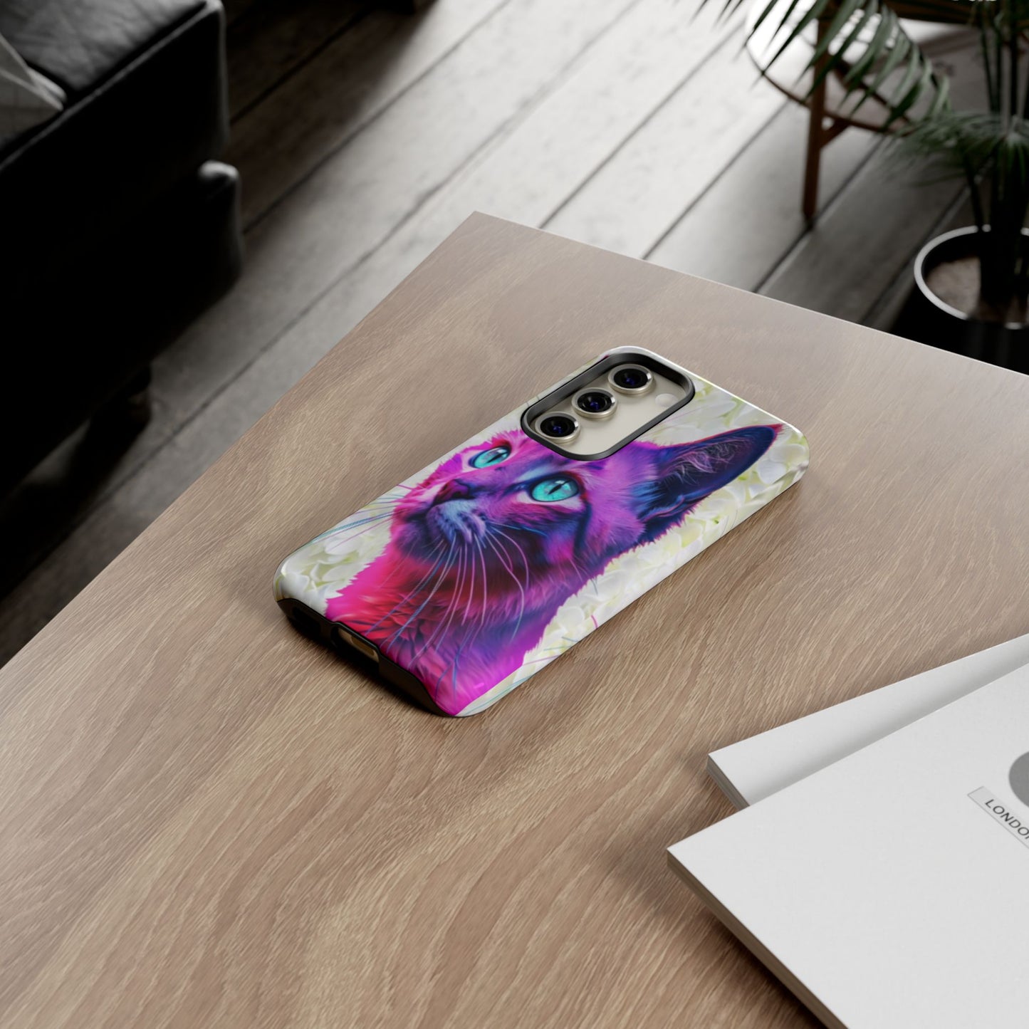 "Luminous Whiskers" Mobile Phone Case