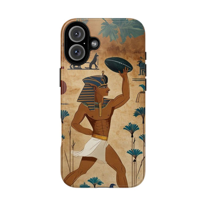 "Tutankhaman Takes the Pass" Mobile Phone Case