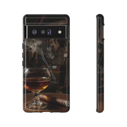 "Hot Whiskey and Cigar" Mobile Phone Case