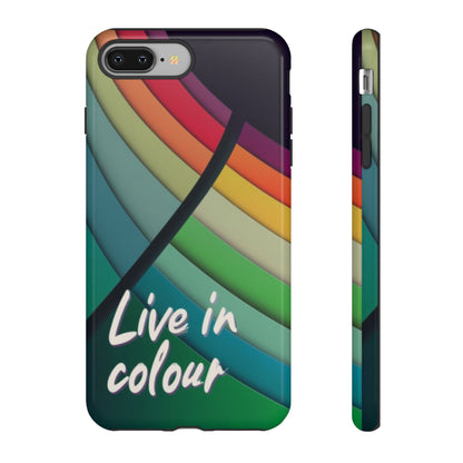 "Live in Colour" Mobile Phone Case