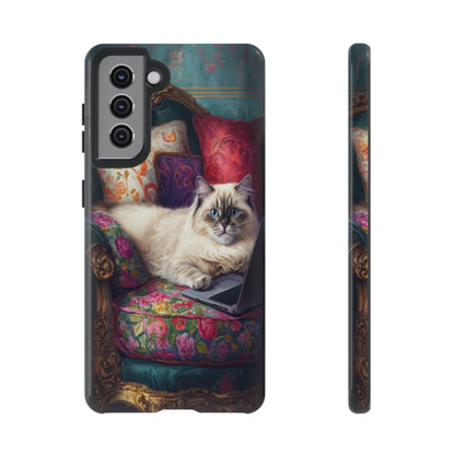"Purr-sian Productivity" Mobile Phone Case
