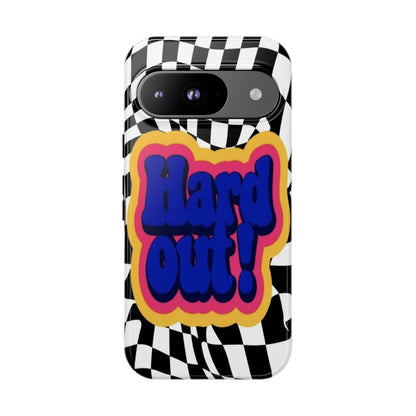 "Hard Out" Mobile Phone Case (blue)