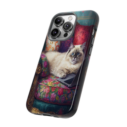"Purr-sian Productivity" Mobile Phone Case