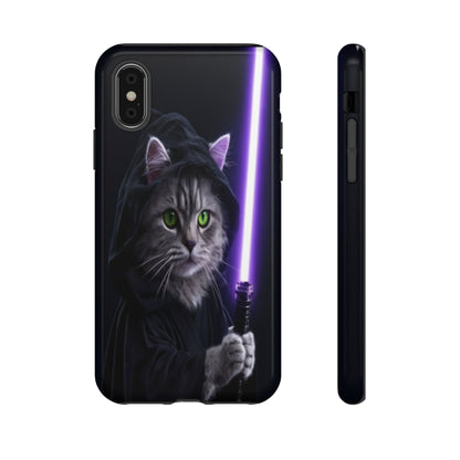 "Jedi Whisker" Mobile Phone Case (purple)