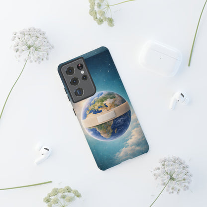 Earth Band Tough Case — Protective Planet Phone Case with Global Design