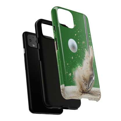 "Bunker Shot" Mobile Phone Case (light green)
