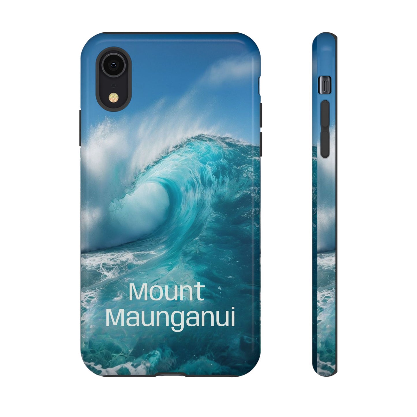 "Mount Maunganui" Mobile Phone Case (green)