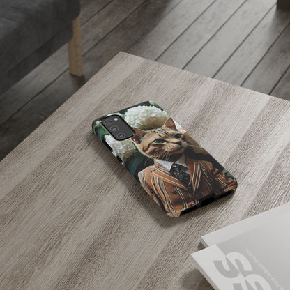 "The Feline Aristocrat" Mobile Phone Case