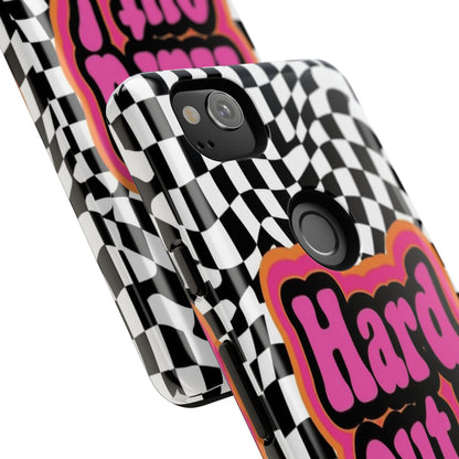 "Hard Out" Mobile Phone Case (pink)