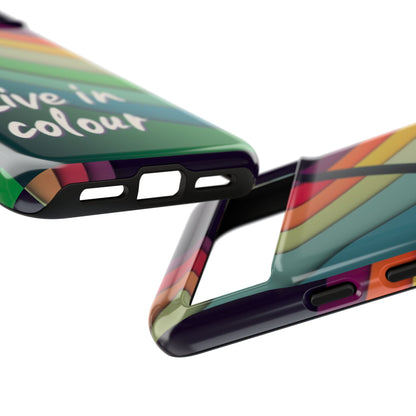 "Live in Colour" Mobile Phone Case