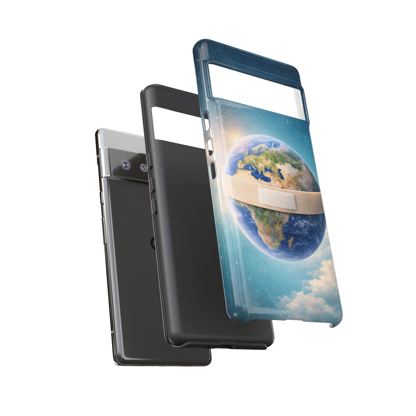 Earth Band Tough Case — Protective Planet Phone Case with Global Design