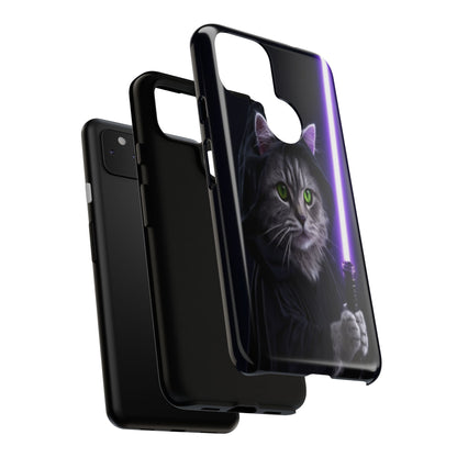 "Jedi Whisker" Mobile Phone Case (purple)